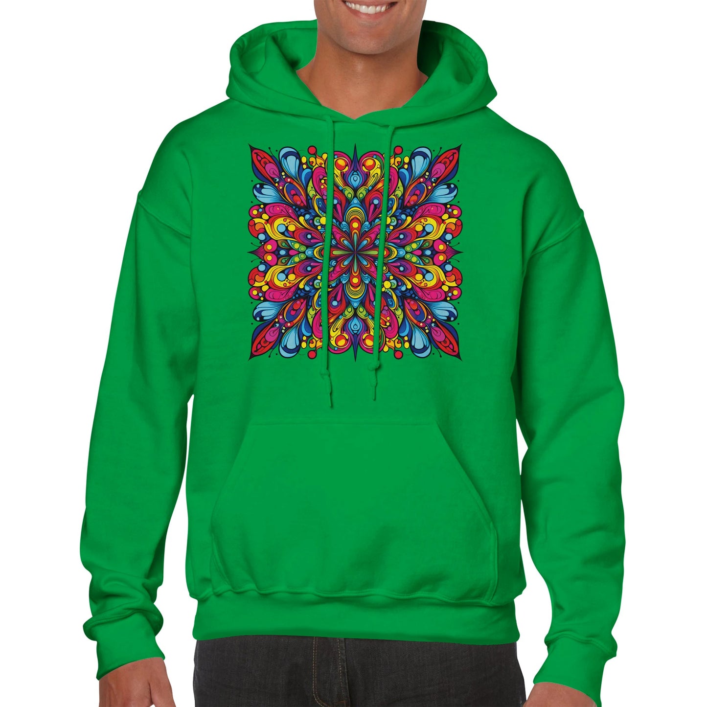 Kaleidoscopic Dreams Pullover Hoodie