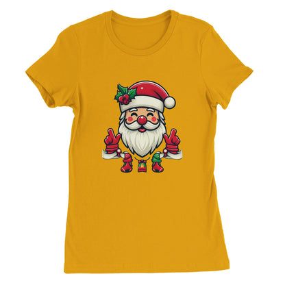 Red Nose Santa Womens T-shirt