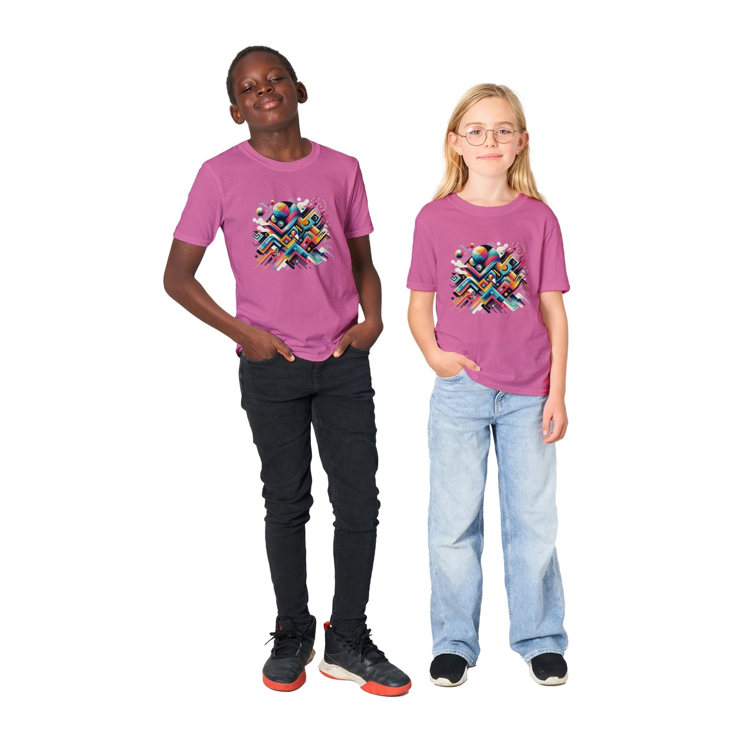 Abstract Geometrics Kids T-shirt