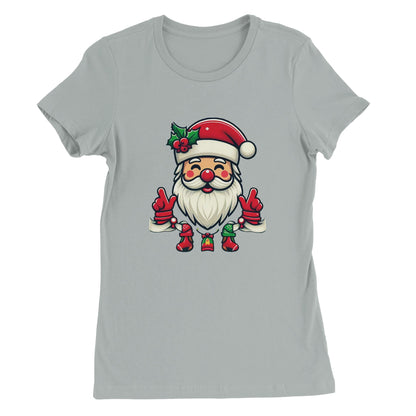 Red Nose Santa Womens T-shirt