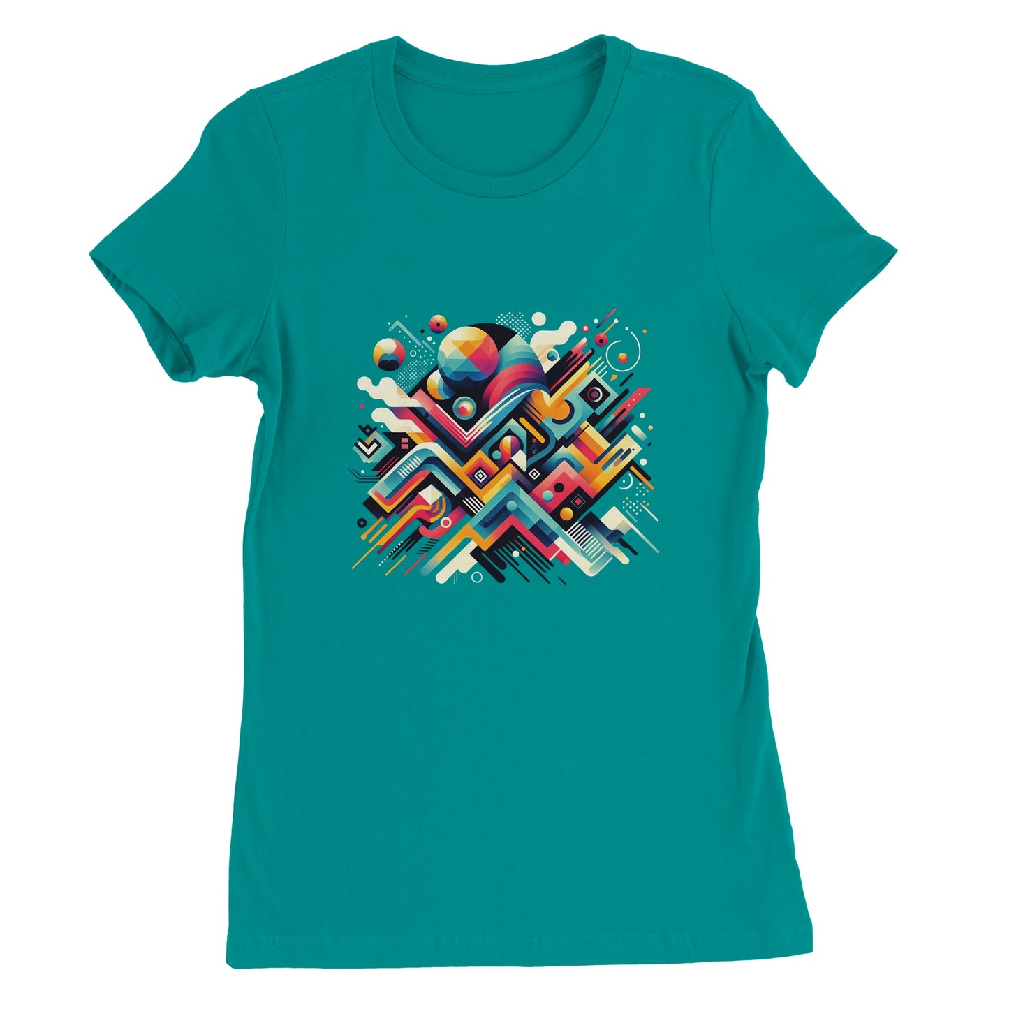 Abstract Geometrics Womens T-shirt