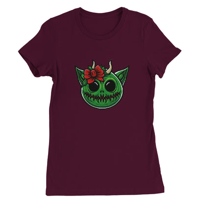 Green Monster Womens T-shirt