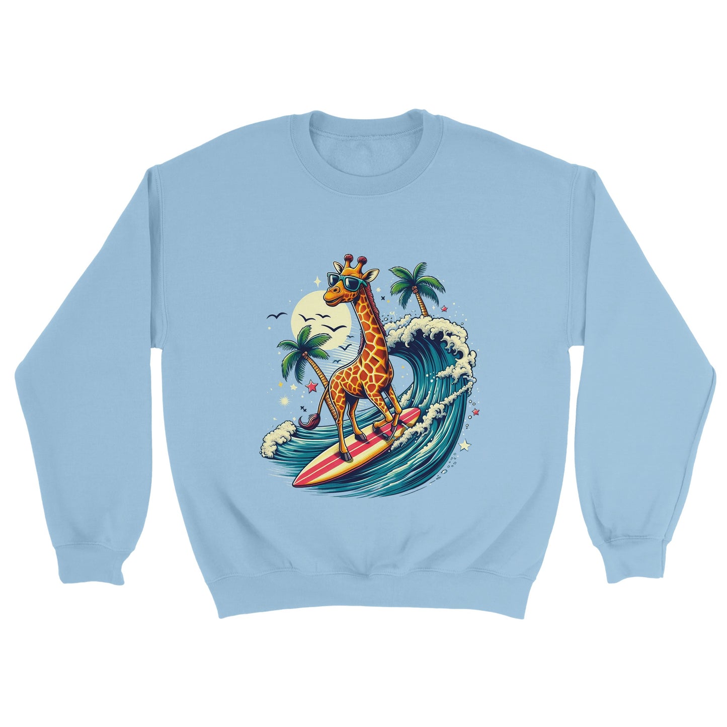 Surfing Giraffe Sweatshirt