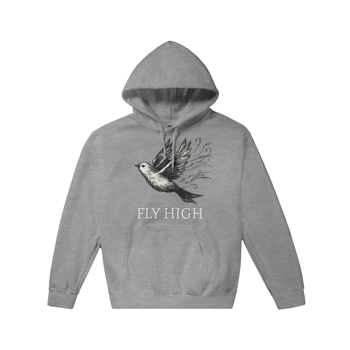 Bird in the Sky Pullover Hoodie