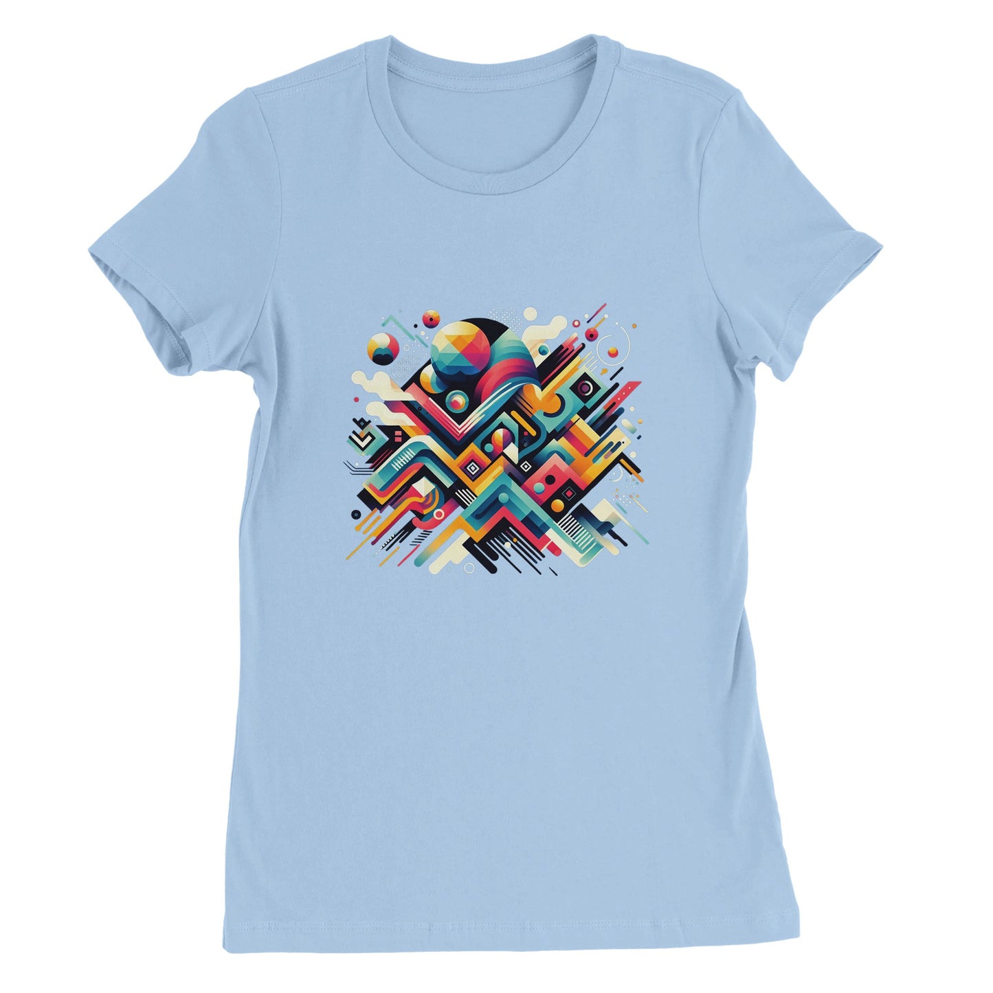 Abstract Geometrics Womens T-shirt