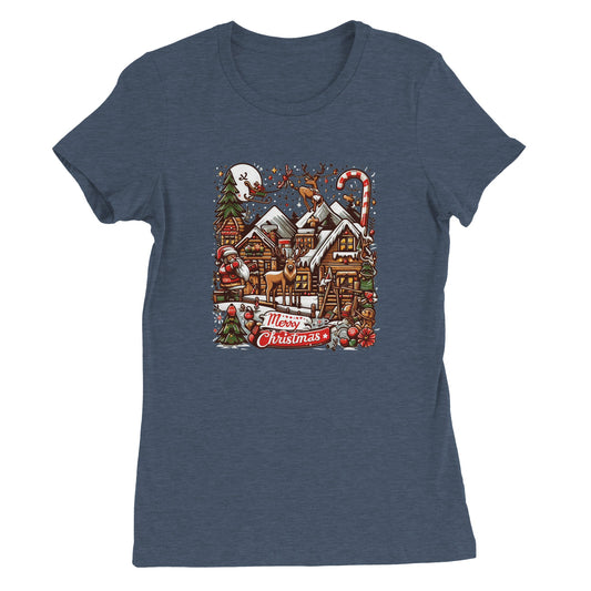 Merry Christmas Womens T-shirt