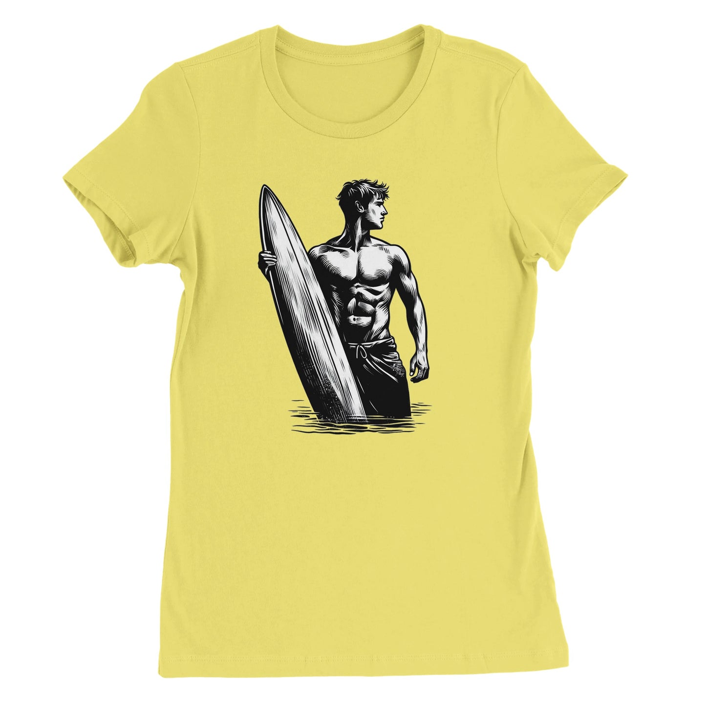 Surfer Guy Womens T-shirt