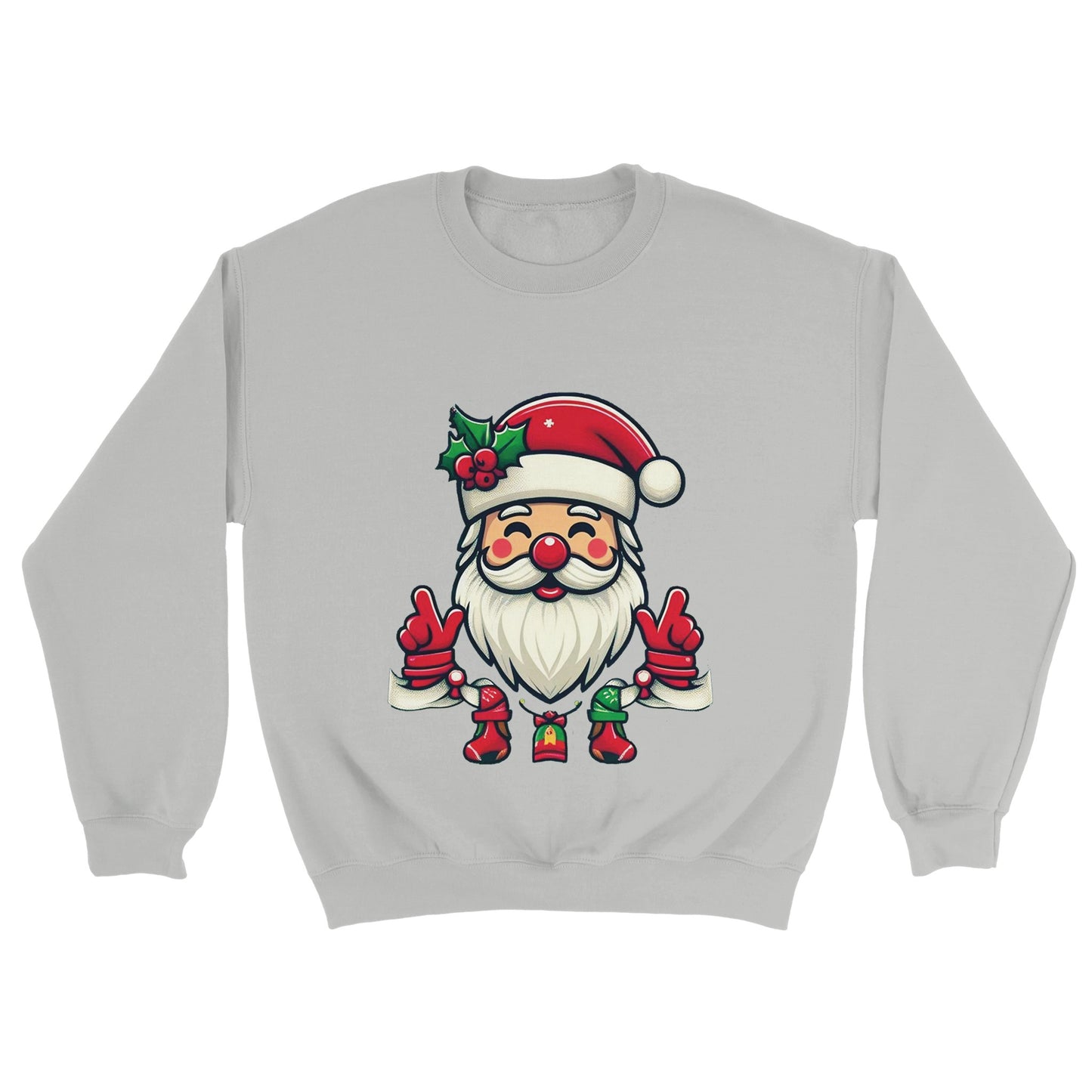 Red Nose Santa Sweatshirt