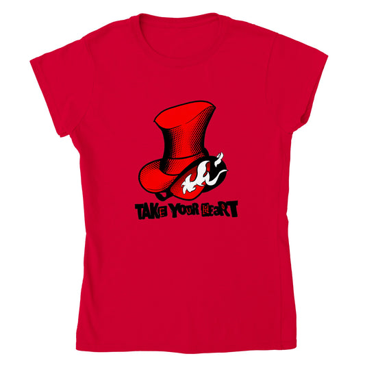 Take Your Heart Womens T-shirt