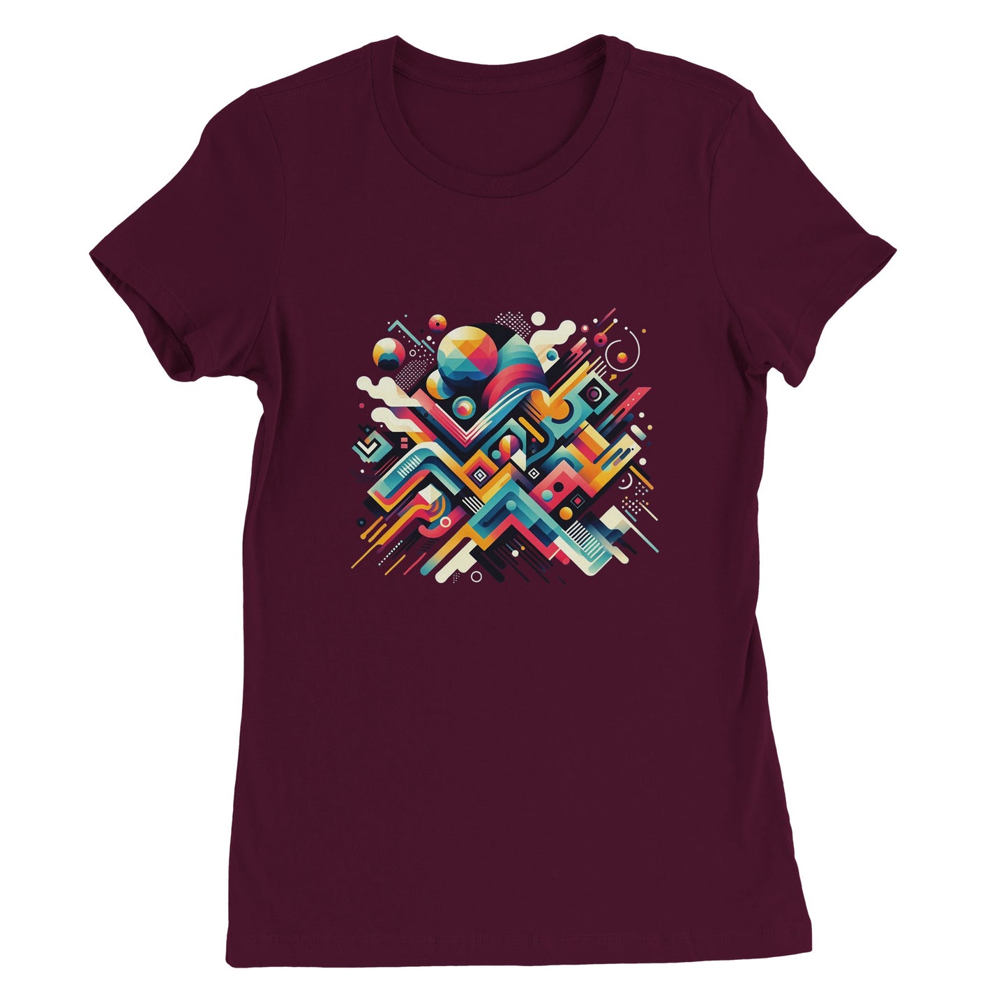 Abstract Geometrics Womens T-shirt